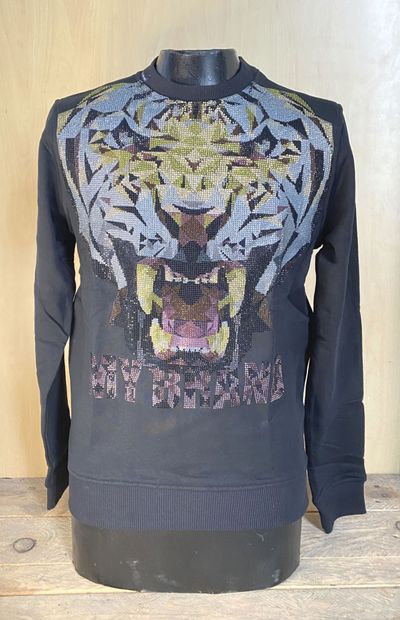 null Lot of 23 MY BRAND sweatshirts model "TIGER SWEATER" long sleeves with black...