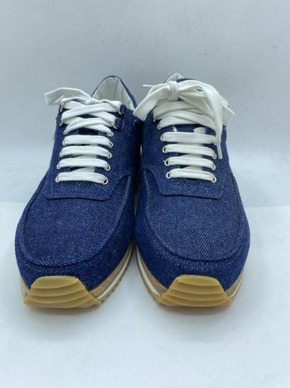 null KRISVANASSCHE, Pair of dark blue sneakers, size 41

New in their used box without...