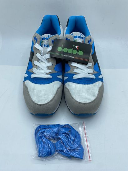 null DIADORA, Paire de sneakers modèle "S8000 NYL ITA" bleu et gris, taille 45

Neuves...