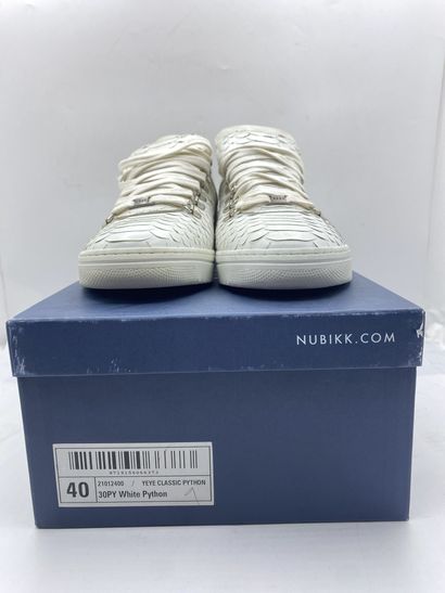 null NUBIKK, Pair of sneakers model "Yeye Classic Python" white, size 40

Fitting...