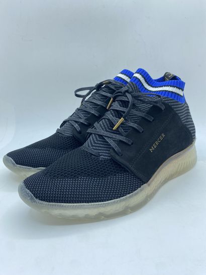 null MERCER, Pair of sneakers model "Wooster Sock" grey, black and blue, size 44

New...