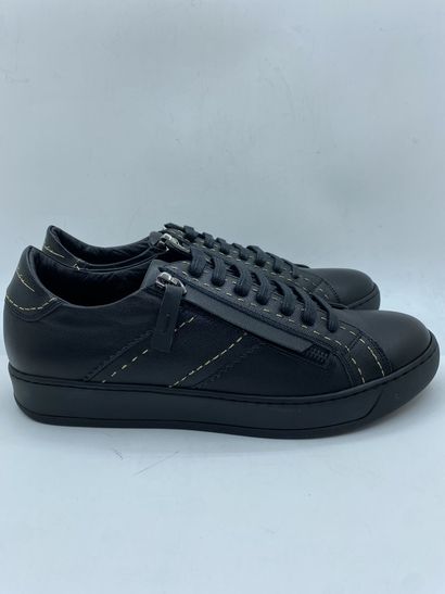 null BRUNO BORDESE, Pair of sneakers model "C722" black, size 42

New in their box...