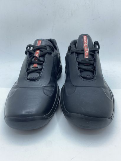 PRADA, Pair of black sneakers, size 5 (UK...