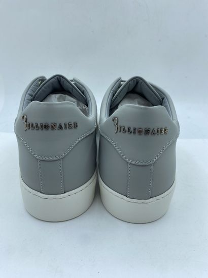 null BILLIONAIRE, Paire de sneakers modèle "Lo-Top Sneackers «jared»" gris taille...