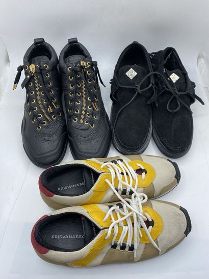 Lot of pairs of sneakers size 43 including:...