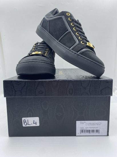 null BILLIONAIRE, Paire de sneakers modèle "Lo-Top Sneackers «steven»" noir taille...