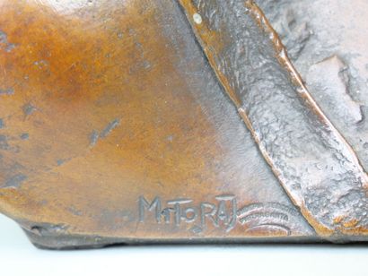 null Igor MITORAJ (1944 - 2014).

Stella, 1980.

Bronze à patiné, signé et numéroté...