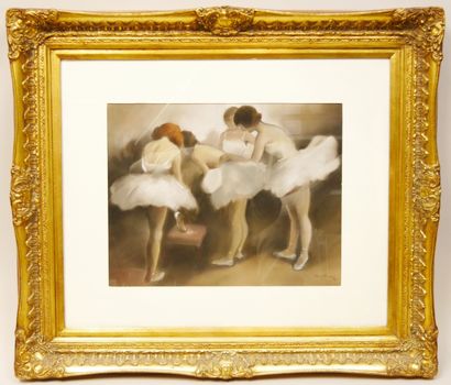 René Pierre DE OLINDA (1893-?) 
Les danseuses...