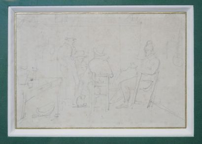 null French school of the beginning of the XIXth century 

6 drawings representing...