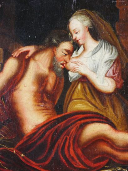 null In the taste of Daniel SEGHERS around 1750

The Roman charity

Oil on canvas...