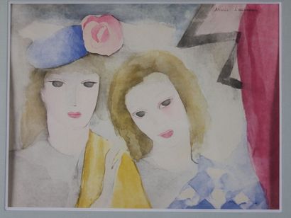 null after Marie LAURENCIN (1883-1956)

Two women 

Reproduction on paper signed...