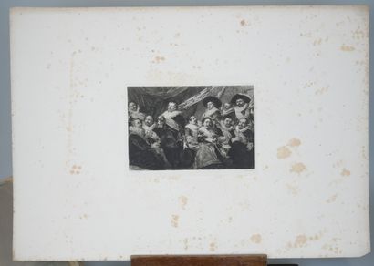 null Etchings after Frans Hals by William UNGER with a study on the master and his...