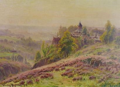 null Gaston ANGLADE (1854-1919)

Fields of heather

Oil on canvas signed lower left...