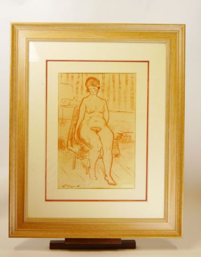 null Boris KORNIEV (1922-1973)

Naked woman on a chair

Sanguine on paper signed...