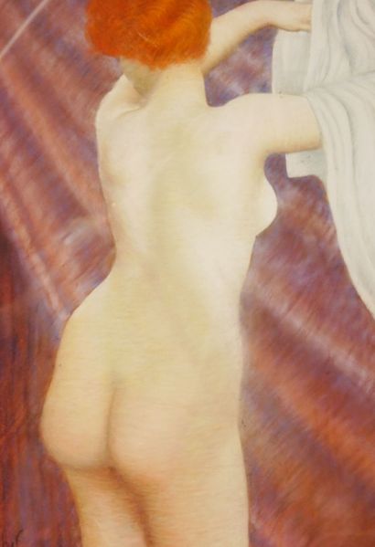 null Antoine CALBET (1860-1944)

Nude from behind 

Pastel on paper signed lower...