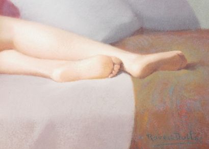 null Robert Louis Raymond DUFLOS (1898-c.1929)

Reclining Nude 

Pastel on paper...