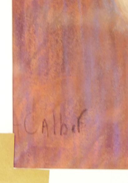 null Antoine CALBET (1860-1944)

Nu de dos 

Pastel sur papier signée en bas à gauche...