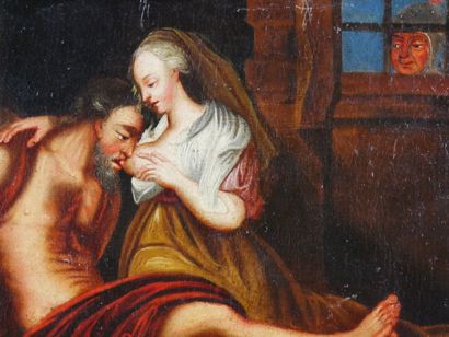 null In the taste of Daniel SEGHERS around 1750

The Roman charity

Oil on canvas...