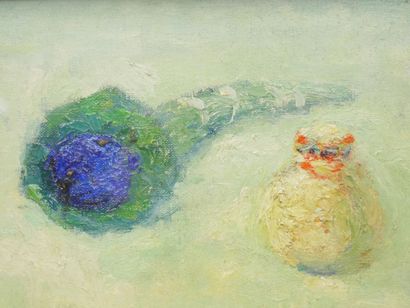 null Maurice LOUVRIER (1878-1954)

Still life with a bunch of violets

Oil on canvas...