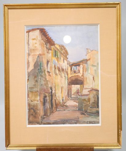 Marcel BILGER (1891-1976) 
Lanes of Provence...