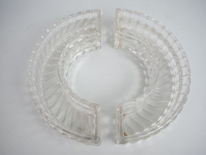 null BACCARAT

Lot including : 

A glass presentation tray of rectangular shape with...