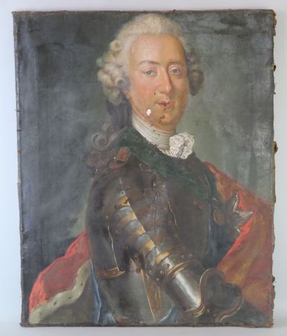 null French school of the XVIIIth century

Portrait of a man in cuirass

Canvas

Without...