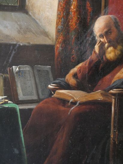 null Charles CAIUS-RENOUX (1795 - 1846)

Monk in his study

Canvas

Without frame

Height...