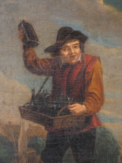 null École FLAMANDE du XIXème d'après Teniers

Le colporteur

Toile

Sans cadre

Hauteur...