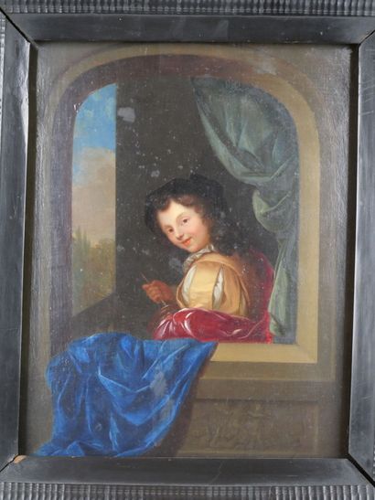 null In the taste of Frans Van MIERIS

Young man at the window

Panel 

H : 28 cm...