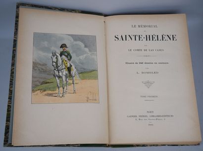 null LAS CASES (Count of)

Le mémorial de Sainte-Hélène, illustrated with 240 drawings...