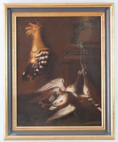 null German school of the 18th century

Still life with a hoopoe

Canvas

H : 50...