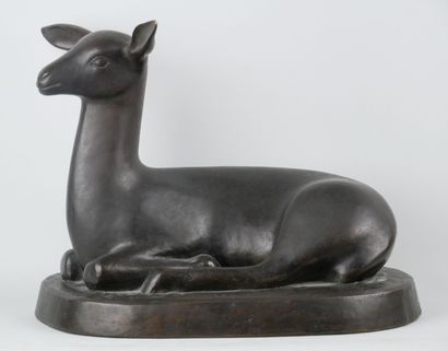 null VAN DONGEN, Jean (1883-1970) :

Chevrette at Rest

Proof in bronze with brown...