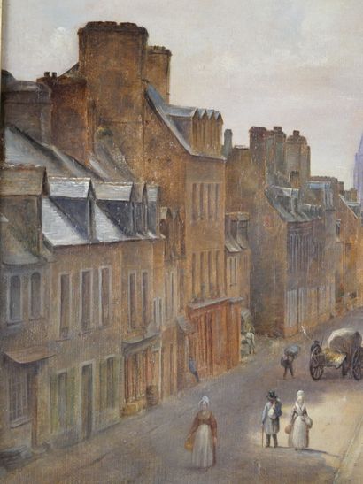 null French school circa 1840

A village street in Normandy

Original canvas, signed...