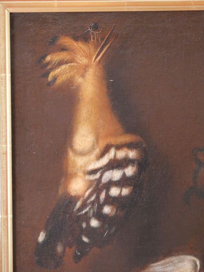 null German school of the 18th century

Still life with a hoopoe

Canvas

H : 50...