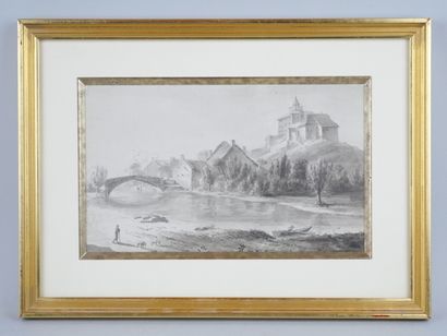 null Claude Victor de BOISSIEU (1784-1868)

Deux paysages

Lavis gris sur papier...