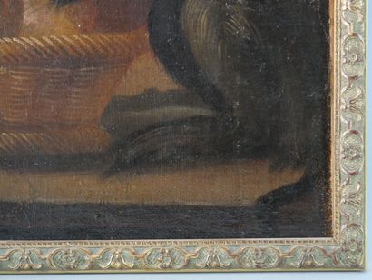 null French school of the 18th century

Monkey and bird

Canvas 

H : 54 cm

L :...