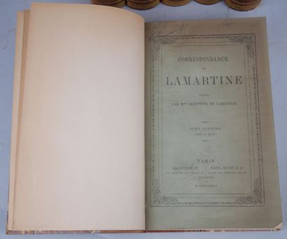 null LAMARTINE (A. de)

Correspondance.

Paris, Hachette, 1873-75. 6 volumes in-8...