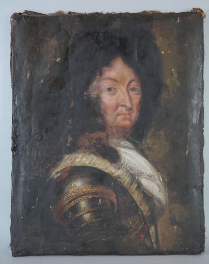 null École FRANCAISE vers 1700

Portrait de Louis XIV

Toile

Sans cadre

Hauteur...