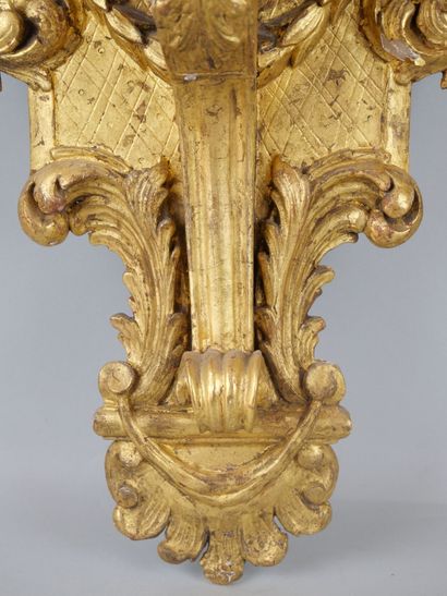 null Pair of carved and gilded wood sconces.

Eighteenth century period.

(Jumps...