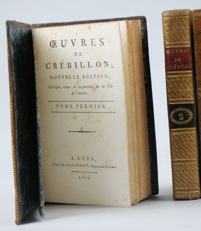 null CREBILLON (Claude-Prosper Jolyot de) 

OEuvres - Nouvelle édition - Corrigée,...