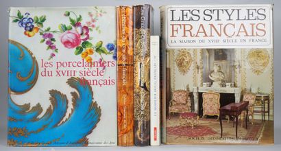 null Lot de livres d'histoire de l'art comprenant : 

VERLET (Pierre), Le mobilier...