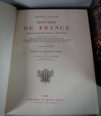 null LAVISSE (Ernest)

Histoire de France depuis les Origines jusqu'à la Révolution,...