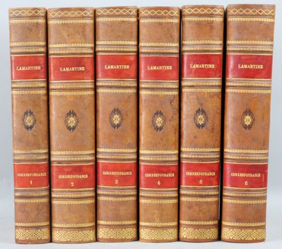 null LAMARTINE (A. de)

Correspondence.

Paris, Hachette, 1873-75. 6 volumes in-8...
