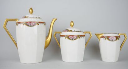 LIMOGES France 

Part of service tea in porcelain...