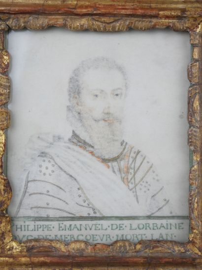 null Thierry BELLANGE (1594 - 1638)

Duke of Mercoeur

Black pencil and red chalk...