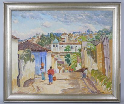 Humberto GARAVITO (1897-1970) 
Village of...