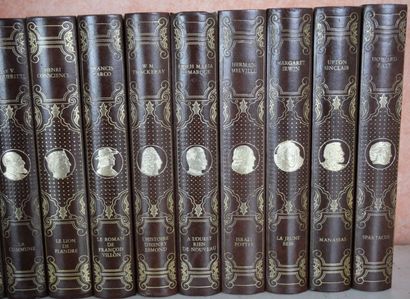 null Collection " Les histoires romantiques ". 17 volumes, publisher's bindings....