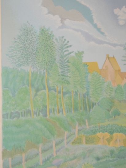 null Jan KWIATKOWSKI (1894-1971)

Couple au jardin 

Épreuve d'artiste en couleur...
