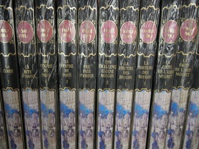 null ZOLA (Emile) 

Les plus belles oeuvres d'Émile Zola en 20 volumes, reliures...