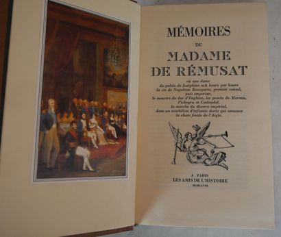 null Collection « Mémoires pittoresques et libertins ». 25 volumes, reliures éditeurs....